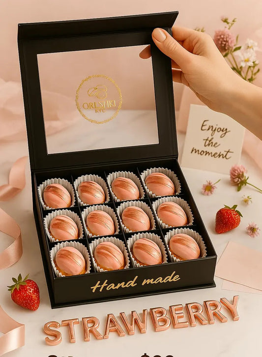 Oreshki Gift Box for Dad – Premium Filled Cookies – Father’s Day Treat – Handmade Dessert Gift – Unique Snack Box for Him